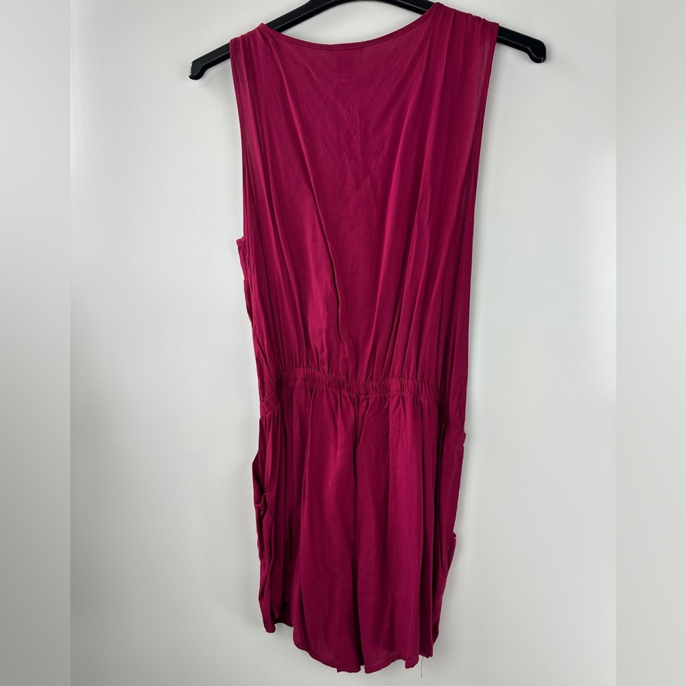 ✨2/$20 Rue21 Challis Zipped Romper Plus Size 1X Rue 21 Lightweight Pockets Zip - Picture 6 of 6